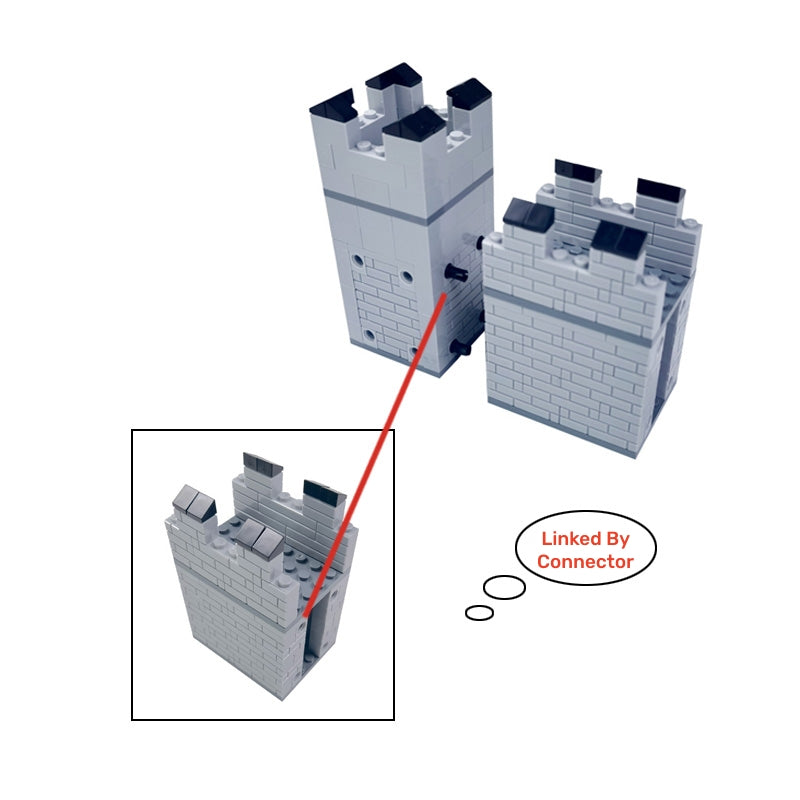 City Walls Building Blocks - Technical Toys for Boys