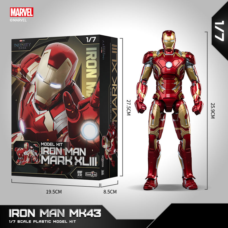 Marvel Anti-Hulk Armor LED Action Figure 18" Toy Model