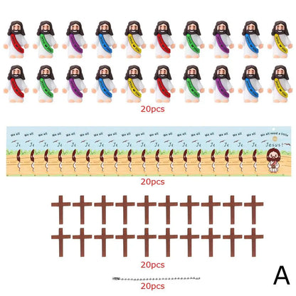 Easter Jesus Statue - Mini Christ Figure Religious Gift