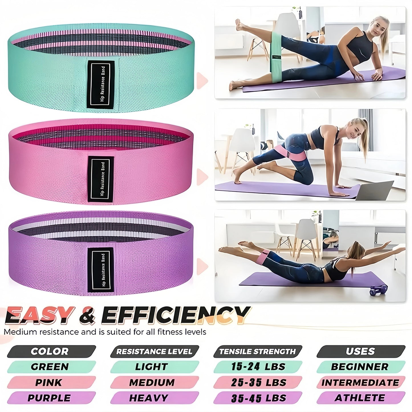 Pilates Fitness Ring & Ball Set - Compact Home Exercise Kit
