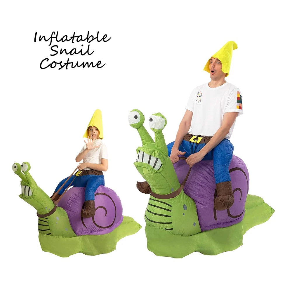Blow Up Snail Costume for Adults - Unique Halloween Outfit