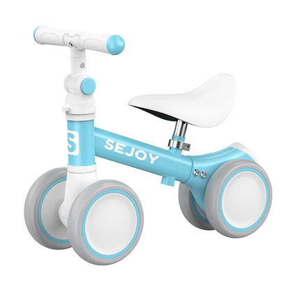 Toddler Balance Bike 1-3Y: 4 Wheels, Perfect Birthday Gift