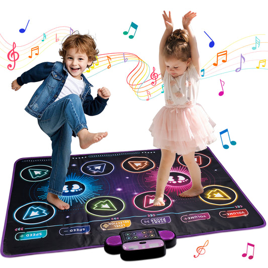 Electronic Dance Mat for Kids - 9 Levels, Double Player