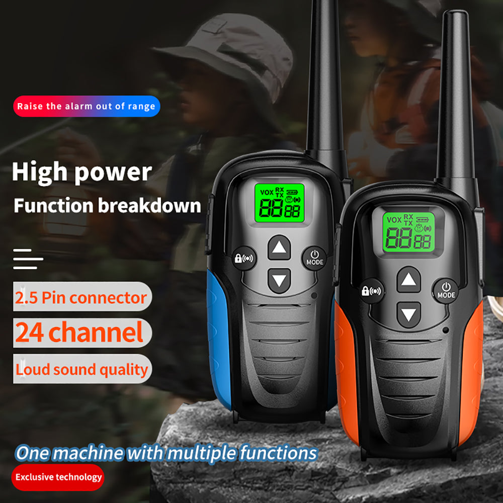 Kids Walkie Talkies, 2 Pack, Ideal for Boys & Girls