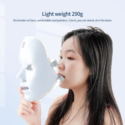 LED Face Mask: 7-Color Skin Rejuvenation & Tightening