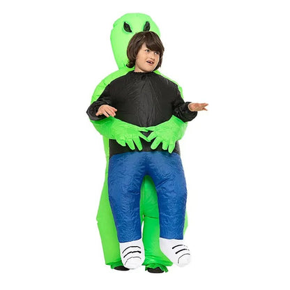 Alien Inflatable Costume - Fun Halloween Cosplay for Adults & Kids