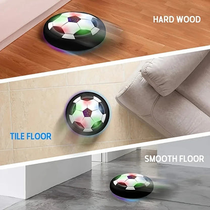 Hover Soccer Ball Toy with LED Light - Indoor Fun for Kids
