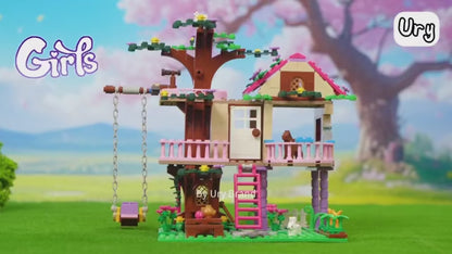 Friends City Tree House Building Blocks Set for Kids