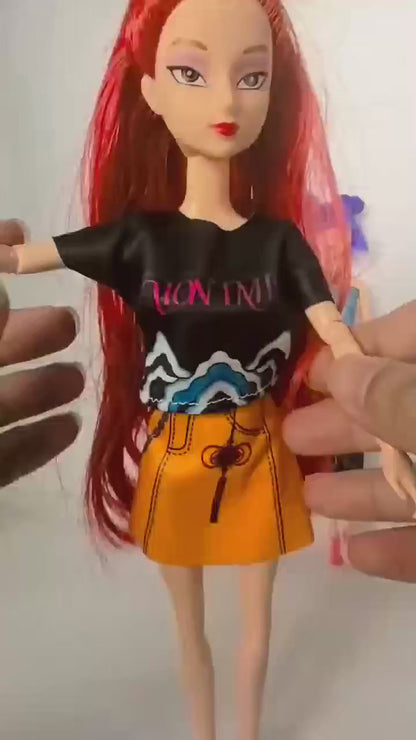 Anime K-Pop Demon Hunter Dolls